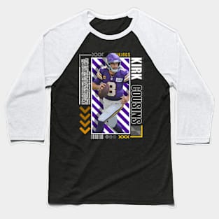 Kirk Cousins Paper Version 10 Baseball T-Shirt